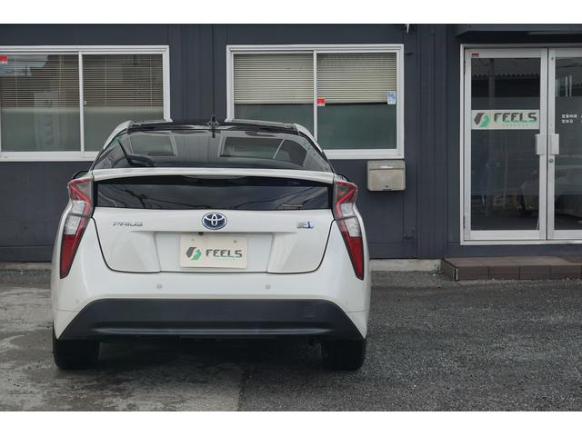 プリウス Sセーフティプラス ツートーン 9インチナビTV Bカメラ ETC 前後ドライブレコーダー クルコン トヨタセーフティ スマートキー(11枚目)