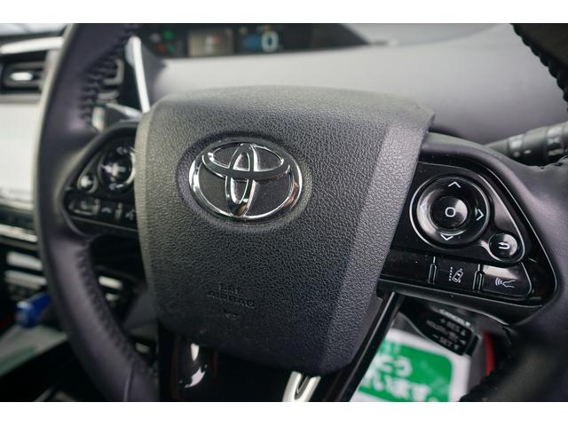 プリウス Sセーフティプラス ツートーン 9インチナビTV Bカメラ ETC 前後ドライブレコーダー クルコン トヨタセーフティ スマートキー(19枚目)