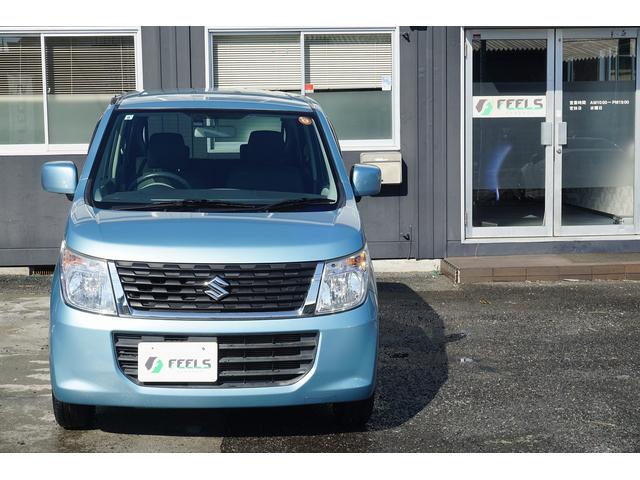 ワゴンＲ ＦＸ　ＭＨ３４型　新品バッテリー　アイドリングストップ　オートエアコン　シートヒーター　キーレス　ドアバイザー（4枚目）