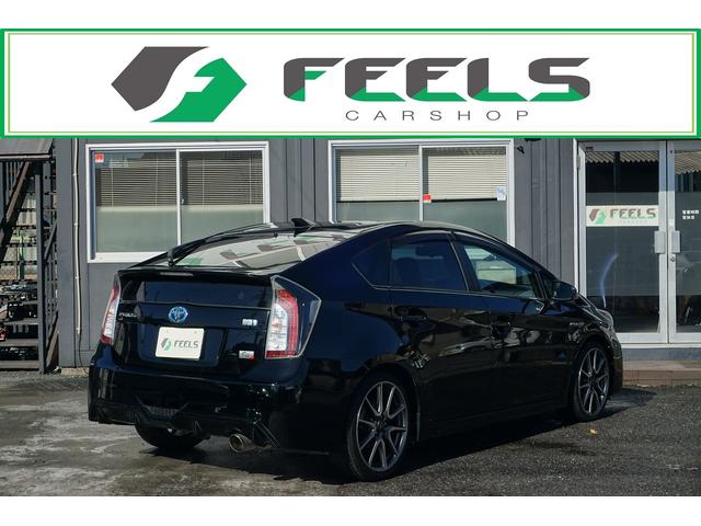 プリウス Sツーリングセレクション・G’s 純正8インチナビTV Bカメラ ETC スマートキー(2枚目)