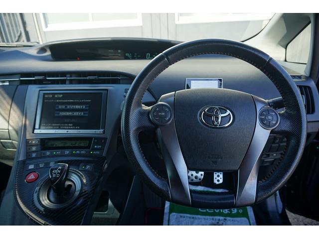 プリウス Sツーリングセレクション・G’s 純正8インチナビTV Bカメラ ETC スマートキー(5枚目)