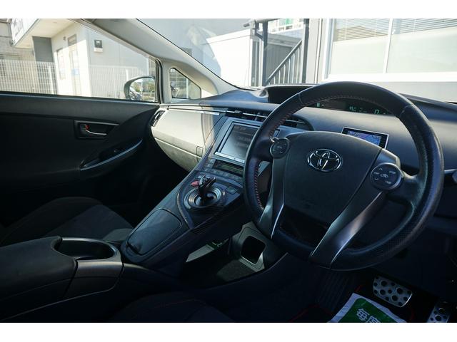 プリウス Sツーリングセレクション・G’s 純正8インチナビTV Bカメラ ETC スマートキー(14枚目)