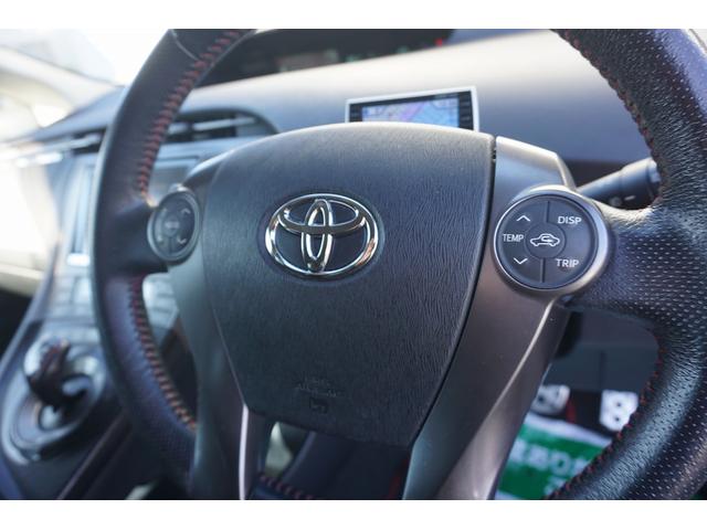 プリウス Sツーリングセレクション・G’s 純正8インチナビTV Bカメラ ETC スマートキー(18枚目)