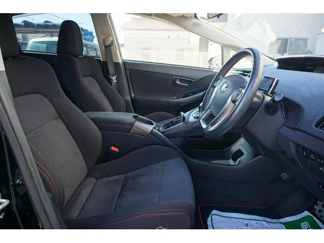 プリウス Sツーリングセレクション・G’s 純正8インチナビTV Bカメラ ETC スマートキー(19枚目)