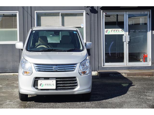 ワゴンＲ ＦＸ　ＳＤナビＴＶ　Ｂカメラ　ディーラー整備点検済み　バッテリー新品交換済み　アイドリングストップ　キーレス（4枚目）