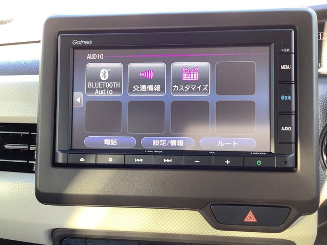Ｎ－ＢＯＸ Ｌ　禁煙車ワンオーナーホンダセンシング９インチナビＢｌｕｅｔｏｏｔｈ機能片側電動ドア　衝突回避支援ブレーキ　Ｉ－ＳＴＯＰ　ＰＷ　パワステ　Ｓヒーター　１オ－ナ－　スマ－トキ－　Ｂカメ　サイドエアバック（5枚目）