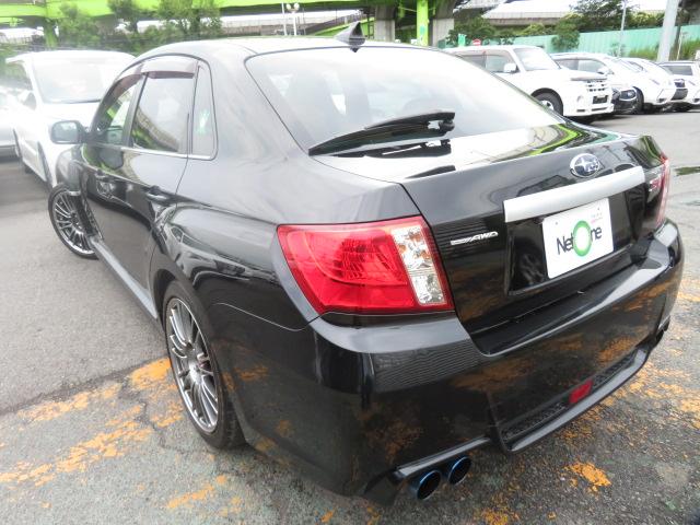 WRX STI Aライン純ナビBモニ本革ヒーター外マフラー(9枚目)