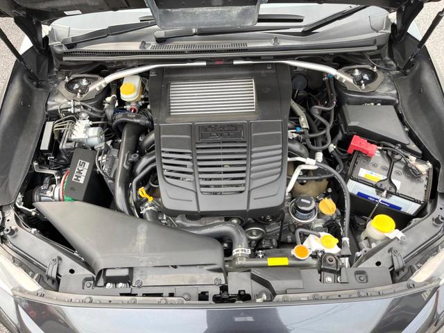 ＷＲＸ　Ｓ４ ＳＴＩスポーツアイサイト　ＳＴＩフルエアロ　ＨＫＳ車高調　柿本マフラー　純正ＳＤナビ　フロントカメラ　サイドカメラ　バックカメラ　レーダークルーズ　ハーフレザーシート　ドラレコ　コーナーセンサー　スマートキー　寒冷地仕様（18枚目）