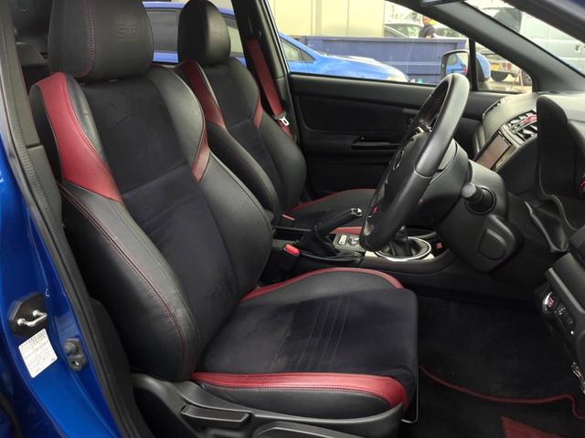 ＷＲＸ ＳＴＩ ＳＴＩ　後期Ｅ型　ＳＴＩフルエアロ　大型リアスポイラー　ＬＥＤアクセサリーライナー　ＡＤＶＡＮ　Ｒａｃｉｎｇ製１８インチアルミ　純正アルミ有　デジタルインナーミラー　ＳＴＩキャリパー　Ｂｒｅｍｂｏブレーキ（8枚目）