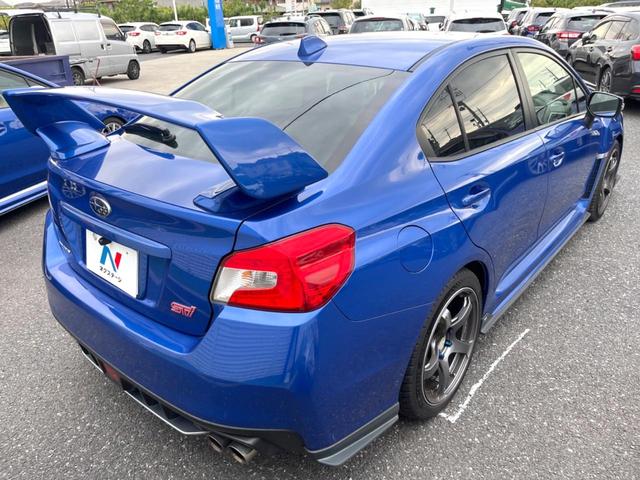 ＷＲＸ ＳＴＩ ＳＴＩ　後期Ｅ型　ＳＴＩフルエアロ　大型リアスポイラー　ＬＥＤアクセサリーライナー　ＡＤＶＡＮ　Ｒａｃｉｎｇ製１８インチアルミ　純正アルミ有　デジタルインナーミラー　ＳＴＩキャリパー　Ｂｒｅｍｂｏブレーキ（17枚目）