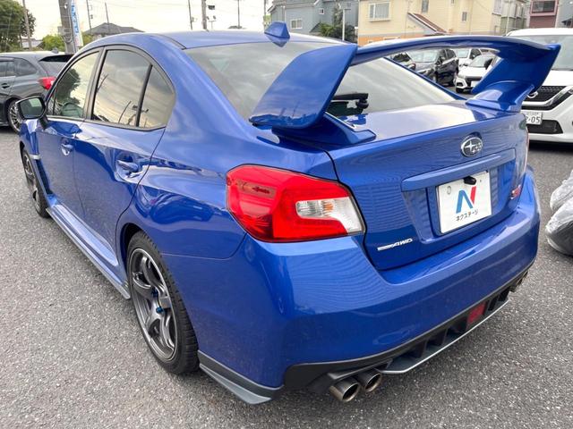 ＷＲＸ ＳＴＩ ＳＴＩ　後期Ｅ型　ＳＴＩフルエアロ　大型リアスポイラー　ＬＥＤアクセサリーライナー　ＡＤＶＡＮ　Ｒａｃｉｎｇ製１８インチアルミ　純正アルミ有　デジタルインナーミラー　ＳＴＩキャリパー　Ｂｒｅｍｂｏブレーキ（30枚目）