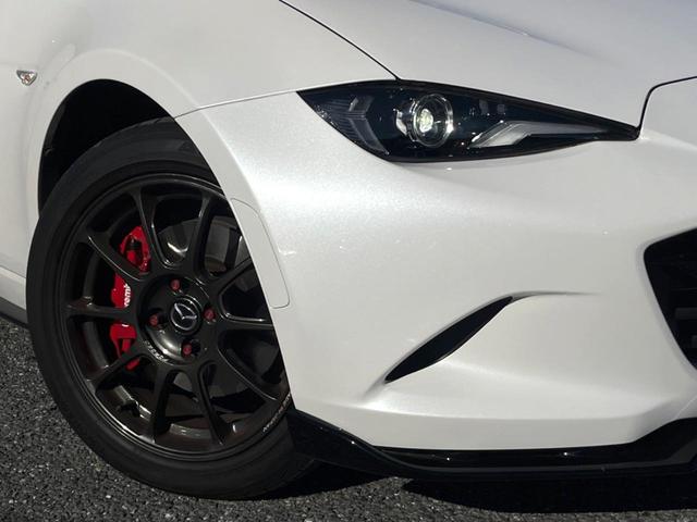 ロードスター RS 6MT 10.25インチマツダコネクトナビ BOSEサウンド RECARO製シート Brembo製キャリパー 純正16インチRAYSアルミ 衝突被害軽減システム レーダークルーズ LEDヘッドライト(35枚目)
