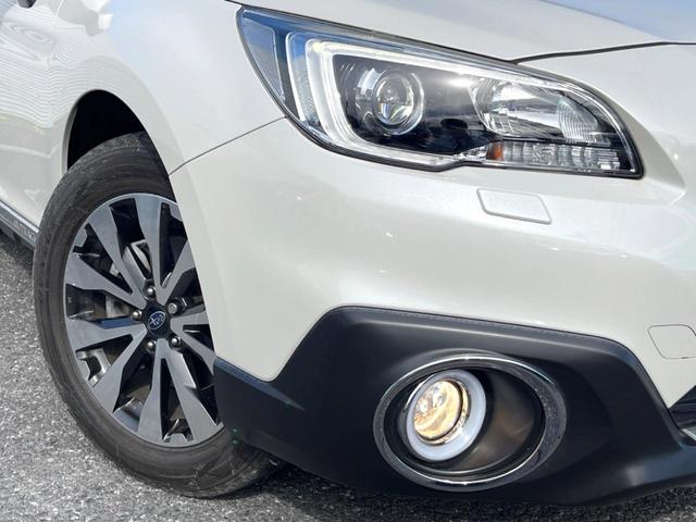 レガシィアウトバック リミテッド C型 ルーフレール 純正8型ナビ LEDアクセサリーライナー パワーバックドア 黒革シート シートメモリー レーダークルーズ LEDヘッドライト 純正18インチアルミ 革巻きステアリング スマートキー(42枚目)