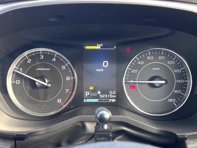 インプレッサスポーツ ２．０ｉ－Ｌアイサイト　純正ＳＤナビ　バックカメラ　衝突被害軽減システム　レーダークルーズ　ドラレコ　スマートキー　ＬＥＤヘッド　ＥＴＣ　オートハイビーム　車線逸脱警報　オートライト　デュアルエアコン　純正１７インチアルミ（50枚目）