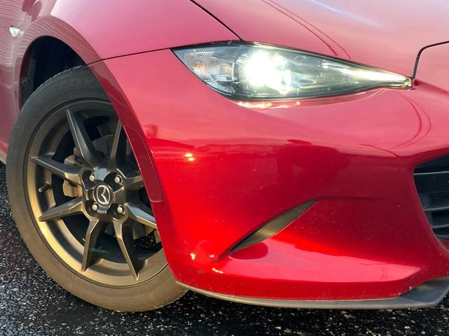 ロードスター Sレザーパッケージ MT車 バックカメラ BOSEサウンド レザーシート スマートキー LEDヘッド ビルトインETC 純正16インチアルミ 車線逸脱警報 オートライト デュアルエアコン Bluetooth CD(25枚目)