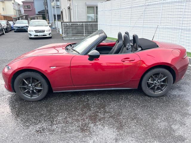 ロードスター Sレザーパッケージ MT車 バックカメラ BOSEサウンド レザーシート スマートキー LEDヘッド ビルトインETC 純正16インチアルミ 車線逸脱警報 オートライト デュアルエアコン Bluetooth CD(28枚目)