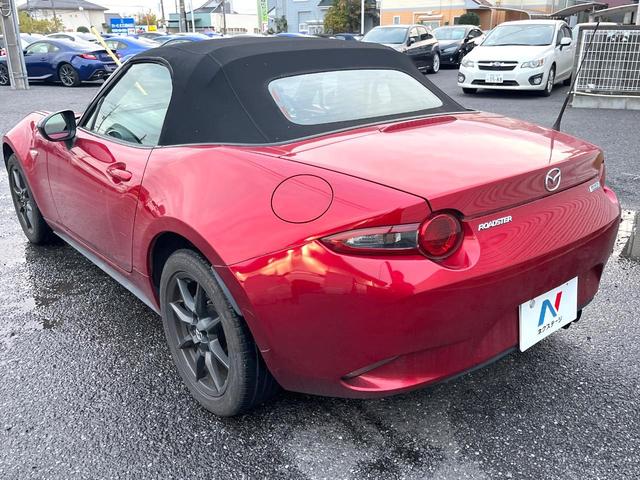 ロードスター Sレザーパッケージ MT車 バックカメラ BOSEサウンド レザーシート スマートキー LEDヘッド ビルトインETC 純正16インチアルミ 車線逸脱警報 オートライト デュアルエアコン Bluetooth CD(31枚目)