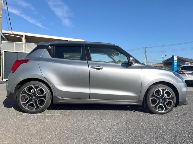 スイフトスポーツ ベースグレード　全周囲カメラ　衝突被害軽減システム　レーダークルーズ　シートヒーター　ドラレコ　コーナーセンサー　スマートキー　ＬＥＤヘッド　ビルトインＥＴＣ　純正１７インチアルミ　車線逸脱警報（50枚目）