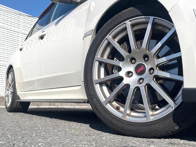 インプレッサ WRX STI Aライン tS STIスタイルパッケージ レカロシート リアスポイラー STIタワーバー STIダウンサスペンション SDナビ バックカメラ ETC ドライブレコーダー キーレスアクセスプッシュスタート(14枚目)