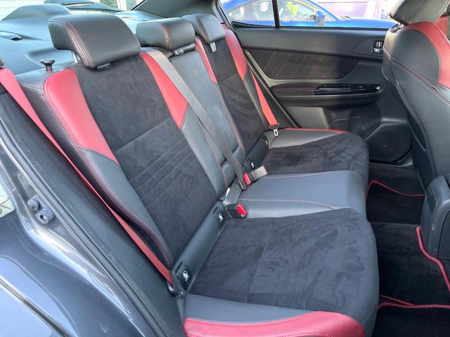 WRX STI STI タイプS 後期F型 純正ナビ バックカメラ ETC ドライブレコーダー リップリアスポイラー 純正19インチアルミホイール シートヒーター パワーシート フロント・サイドカメラ ビルシュタインダンパー(9枚目)