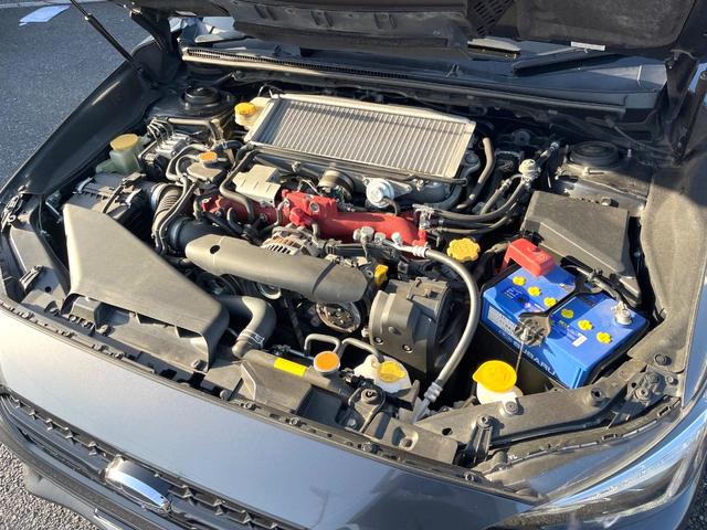 WRX STI STI タイプS 後期F型 純正ナビ バックカメラ ETC ドライブレコーダー リップリアスポイラー 純正19インチアルミホイール シートヒーター パワーシート フロント・サイドカメラ ビルシュタインダンパー(18枚目)
