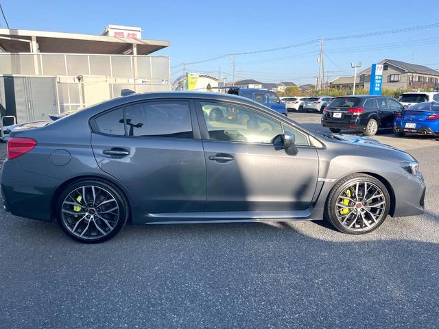 WRX STI STI タイプS 後期F型 純正ナビ バックカメラ ETC ドライブレコーダー リップリアスポイラー 純正19インチアルミホイール シートヒーター パワーシート フロント・サイドカメラ ビルシュタインダンパー(28枚目)