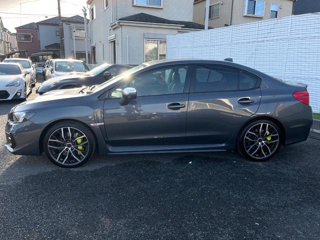 WRX STI STI タイプS 後期F型 純正ナビ バックカメラ ETC ドライブレコーダー リップリアスポイラー 純正19インチアルミホイール シートヒーター パワーシート フロント・サイドカメラ ビルシュタインダンパー(30枚目)