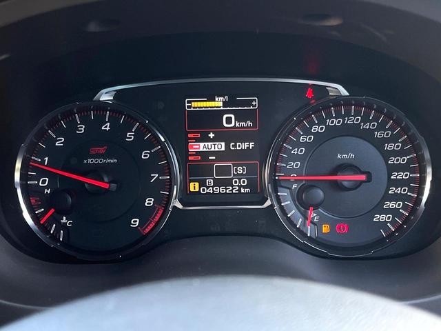 WRX STI STI タイプS 後期F型 純正ナビ バックカメラ ETC ドライブレコーダー リップリアスポイラー 純正19インチアルミホイール シートヒーター パワーシート フロント・サイドカメラ ビルシュタインダンパー(50枚目)