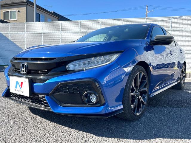 シビック ハッチバック　ホンダセンシング　６速ＭＴ　純正ナビ　ＥＴＣ　ドライブレコーダー　ＬＥＤヘッドライト　純正１８インチアルミホイール　シートヒーター　スマートキー　アイドリングストップ　オートライト　オートエアコン　革巻きステアリング（46枚目）