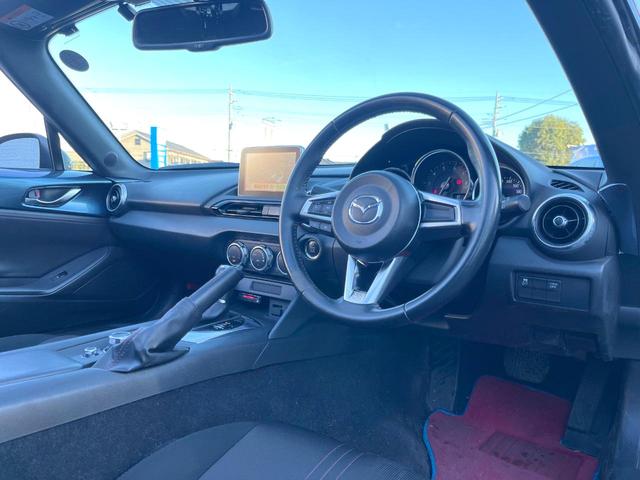 ロードスター Ｓスペシャルパッケージ　マツダコネクトナビ　ＬＥＤヘッドライト　革巻きステアリング　純正１６インチアルミホイール　オートライト　オートエアコン　スマートキー　Ｂｌｕｅｔｏｏｔｈ再生　ＥＴＣ　アイドリングストップ（30枚目）