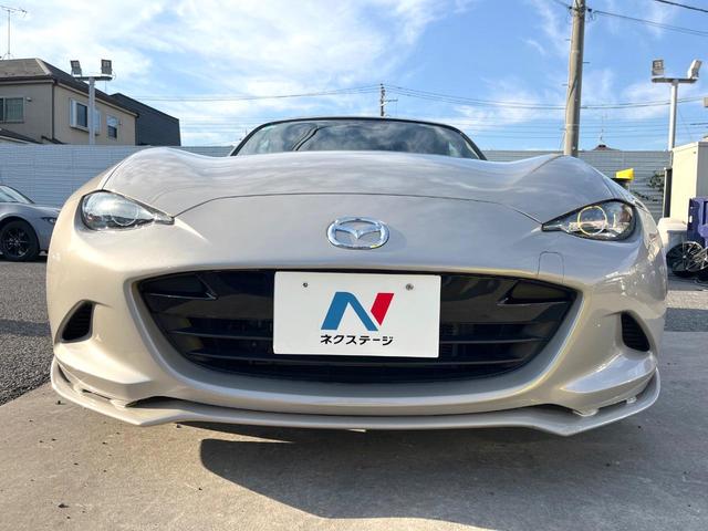 ロードスター NR-A 6MT マツダスピードエアロ 衝突被害軽減システム 純正16インチアルミホイール LEDヘッドライト 革巻きステアリング ブラインドスポットモニタリング クリアランスソナー スマートキー(15枚目)