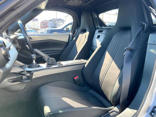 ロードスター NR-A 6MT マツダスピードエアロ 衝突被害軽減システム 純正16インチアルミホイール LEDヘッドライト 革巻きステアリング ブラインドスポットモニタリング クリアランスソナー スマートキー(31枚目)