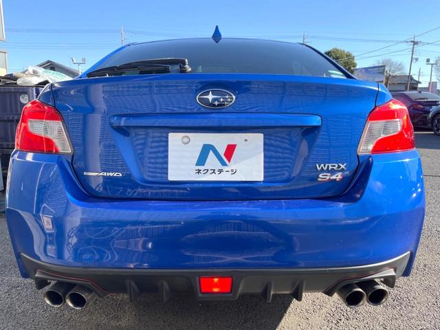 WRX S4 2.0GTアイサイト STIフロントリップ LEDヘッドライト 革巻きステアリング 純正18インチアルミホイール パドルシフト アダプティブクルーズコントロール スマートキー アイサイト ターボ 4WD(14枚目)