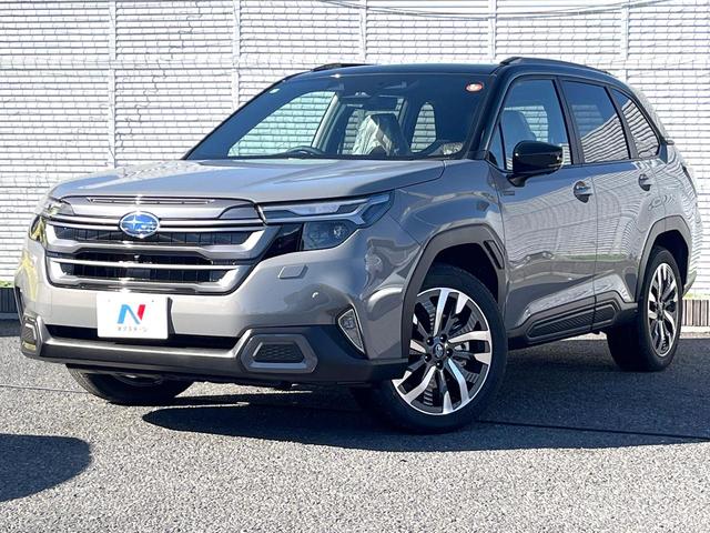 フォレスター プレミアムS:HEV EX 登録済未使用車 サンルーフ ツートンカラー ハーマンカードンサウンドシステム スマートリアビューミラー パワーリアゲート ルーフレール 茶革シート LEDヘッドライト 革巻きステアリング(59枚目)