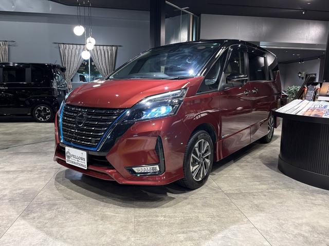 セレナ ｅ－パワー　ハイウェイスターＶ　セーフティパック（プロパイロット／インテリジェントルームミラー）　全周カメラ　後席モニター　ドラレコ　１０型純正ナビ（Ｂｌｕｅｔｏｏｔｈ接続／ＣＤ／ＤＶＤ／ＴＶ）　ワンオーナー　リアクーラー　ＥＴＣ（8枚目）