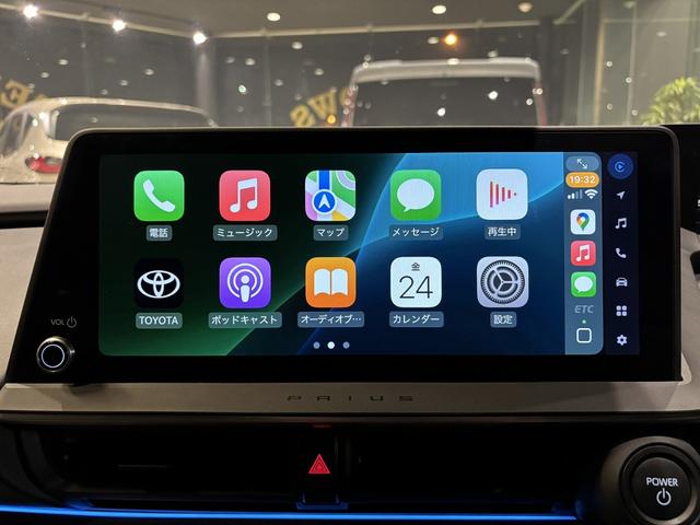 プリウス Z 新車保証付 デジタルインナーミラー パノラミックビューモニター 12.3型コネクトナビ(カープレイ対応/Bluetooth接続/TV) ドラレコ前後 ワンオーナー ステアリングヒーター ETC2.0(6枚目)