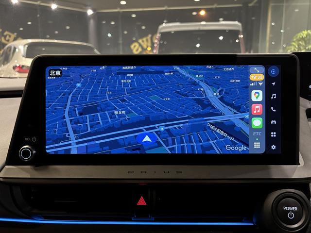 プリウス Z 新車保証付 デジタルインナーミラー パノラミックビューモニター 12.3型コネクトナビ(カープレイ対応/Bluetooth接続/TV) ドラレコ前後 ワンオーナー ステアリングヒーター ETC2.0(7枚目)
