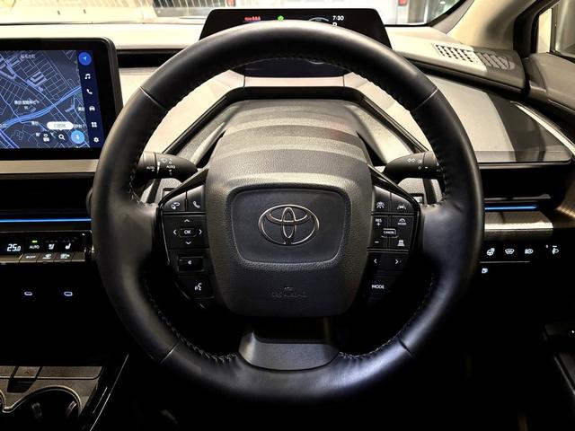 プリウス Z 新車保証付 デジタルインナーミラー パノラミックビューモニター 12.3型コネクトナビ(カープレイ対応/Bluetooth接続/TV) ドラレコ前後 ワンオーナー ステアリングヒーター ETC2.0(19枚目)