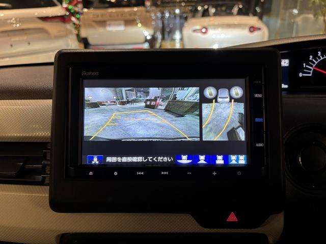 N-BOX L 純正ナビ 新車保証 両側電動スライド ETC LEDヘッドライト 電動パーキング ドラレコ前後 シートヒーター(4枚目)