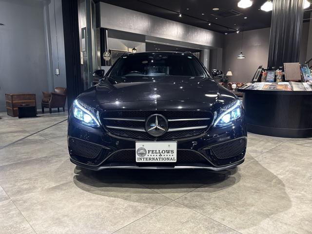 Ｃクラスステーションワゴン Ｃ２２０ｄ　ステーションワゴン　スポーツ　保証付　ＡＭＧラインＰＫＧ　ＢＢＳＣＨ－Ｒ　レーダーセーフティＰＫＧ　本革　メモリー付パワーシート　　パワーバックドア　ルーフレール　シートヒーター　ＥＴＣ　純正ホイール付（7枚目）