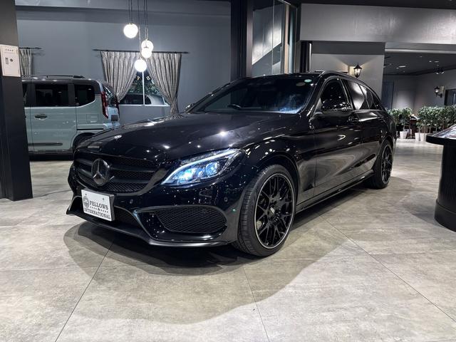 Ｃクラスステーションワゴン Ｃ２２０ｄ　ステーションワゴン　スポーツ　保証付　ＡＭＧラインＰＫＧ　ＢＢＳＣＨ－Ｒ　レーダーセーフティＰＫＧ　本革　メモリー付パワーシート　　パワーバックドア　ルーフレール　シートヒーター　ＥＴＣ　純正ホイール付（8枚目）