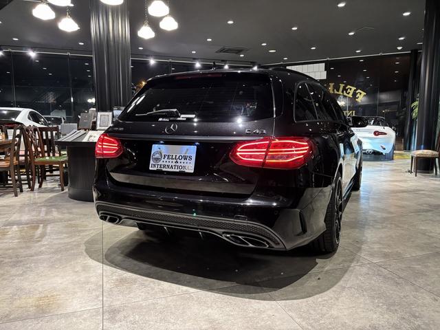 Ｃクラスステーションワゴン Ｃ２２０ｄ　ステーションワゴン　スポーツ　保証付　ＡＭＧラインＰＫＧ　ＢＢＳＣＨ－Ｒ　レーダーセーフティＰＫＧ　本革　メモリー付パワーシート　　パワーバックドア　ルーフレール　シートヒーター　ＥＴＣ　純正ホイール付（11枚目）