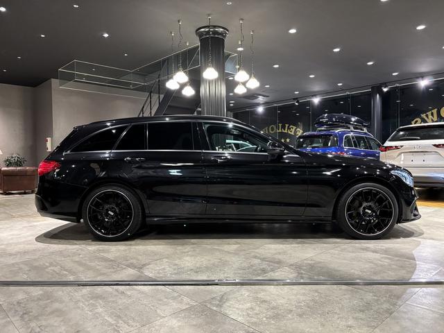 Ｃクラスステーションワゴン Ｃ２２０ｄ　ステーションワゴン　スポーツ　保証付　ＡＭＧラインＰＫＧ　ＢＢＳＣＨ－Ｒ　レーダーセーフティＰＫＧ　本革　メモリー付パワーシート　　パワーバックドア　ルーフレール　シートヒーター　ＥＴＣ　純正ホイール付（12枚目）