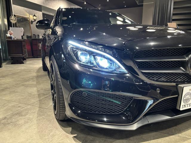 Ｃクラスステーションワゴン Ｃ２２０ｄ　ステーションワゴン　スポーツ　保証付　ＡＭＧラインＰＫＧ　ＢＢＳＣＨ－Ｒ　レーダーセーフティＰＫＧ　本革　メモリー付パワーシート　　パワーバックドア　ルーフレール　シートヒーター　ＥＴＣ　純正ホイール付（13枚目）