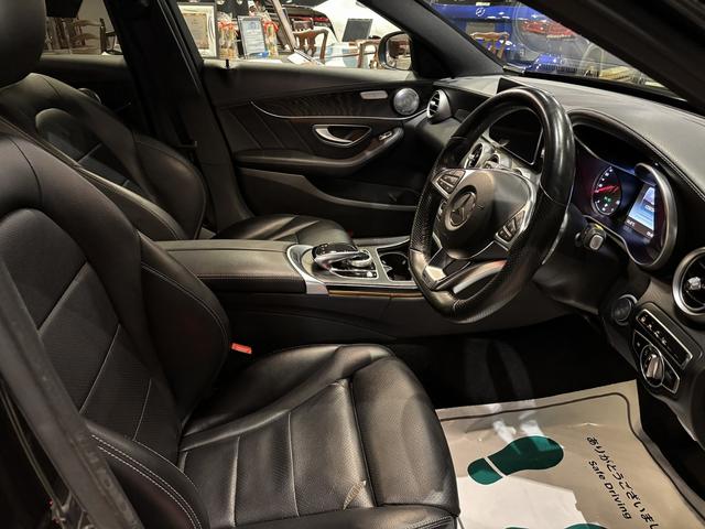 Ｃクラスステーションワゴン Ｃ２２０ｄ　ステーションワゴン　スポーツ　保証付　ＡＭＧラインＰＫＧ　ＢＢＳＣＨ－Ｒ　レーダーセーフティＰＫＧ　本革　メモリー付パワーシート　　パワーバックドア　ルーフレール　シートヒーター　ＥＴＣ　純正ホイール付（14枚目）