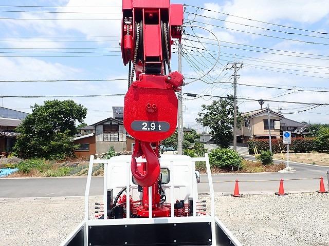 キャンター 　液晶メーター　３ｔ　標準ロング　ユニック製　４段クレーン（13枚目）