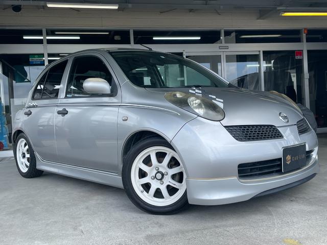 日産 マーチ １２ｓｒ ｎｉｓｍｏ１５インチアルミ ブリッツ車高調 ｒｅｃａｒｏシート カロッツェリアｓｄナビ付地デジ付きの中古車 グーネット中古車
