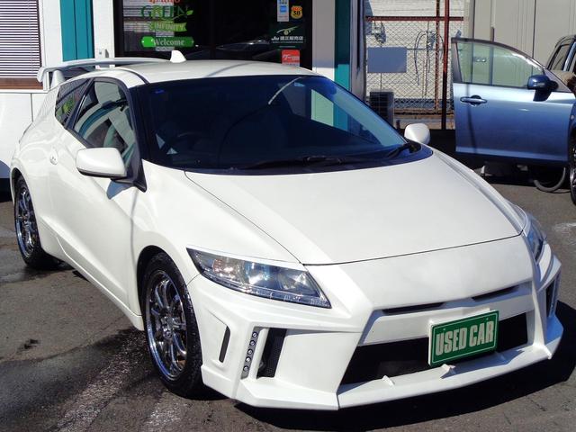 ＣＲ－Ｚ α　無限リアスポ　外ＮＯＢＬＥＳＳＥエアロ　モデューロ足回りサスショック　外ＷＯＲＫ製アルミ　純正ＨＤＤナビ地デジＢモニ　ＥＴＣ　ＨＩＤ　ＬＥＤディライト　禁煙車　外レーダー　クルコン　パドルシフト（2枚目）