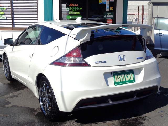 ＣＲ－Ｚ α　無限リアスポ　外ＮＯＢＬＥＳＳＥエアロ　モデューロ足回りサスショック　外ＷＯＲＫ製アルミ　純正ＨＤＤナビ地デジＢモニ　ＥＴＣ　ＨＩＤ　ＬＥＤディライト　禁煙車　外レーダー　クルコン　パドルシフト（4枚目）
