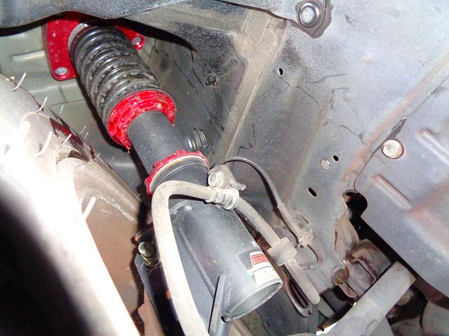 コルト ラリーアート　バージョンＲ　外ＢＬＩＴＺ車高調　外ＢＬＩＴＺブロオフ　前席ＲＥＣＡＲＯシート　ターボ　キーレス　ＨＩＤ　リアスポ　ＭＴモード付ＡＴ　ＥＴＣ　外ツイータースピーカー装備　純正タワーバー　純正アルミ　オートライト（9枚目）